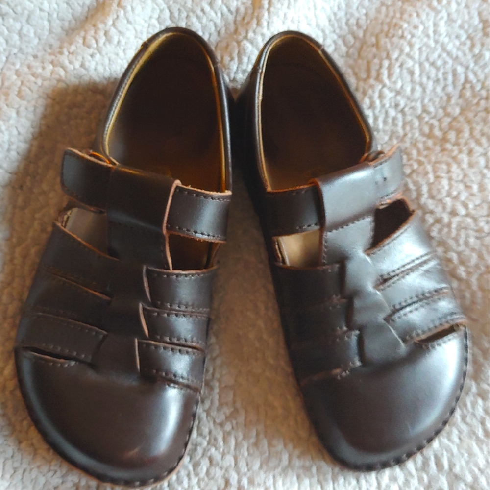 Birkenstocks, size 11 / 42, darkish leather